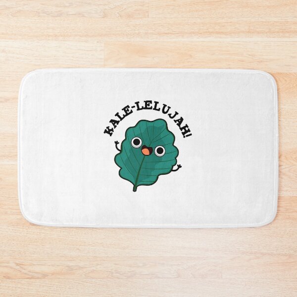 Item preview, Kale-lelujah Funny Veggie Puns  designed and sold by punnybone.