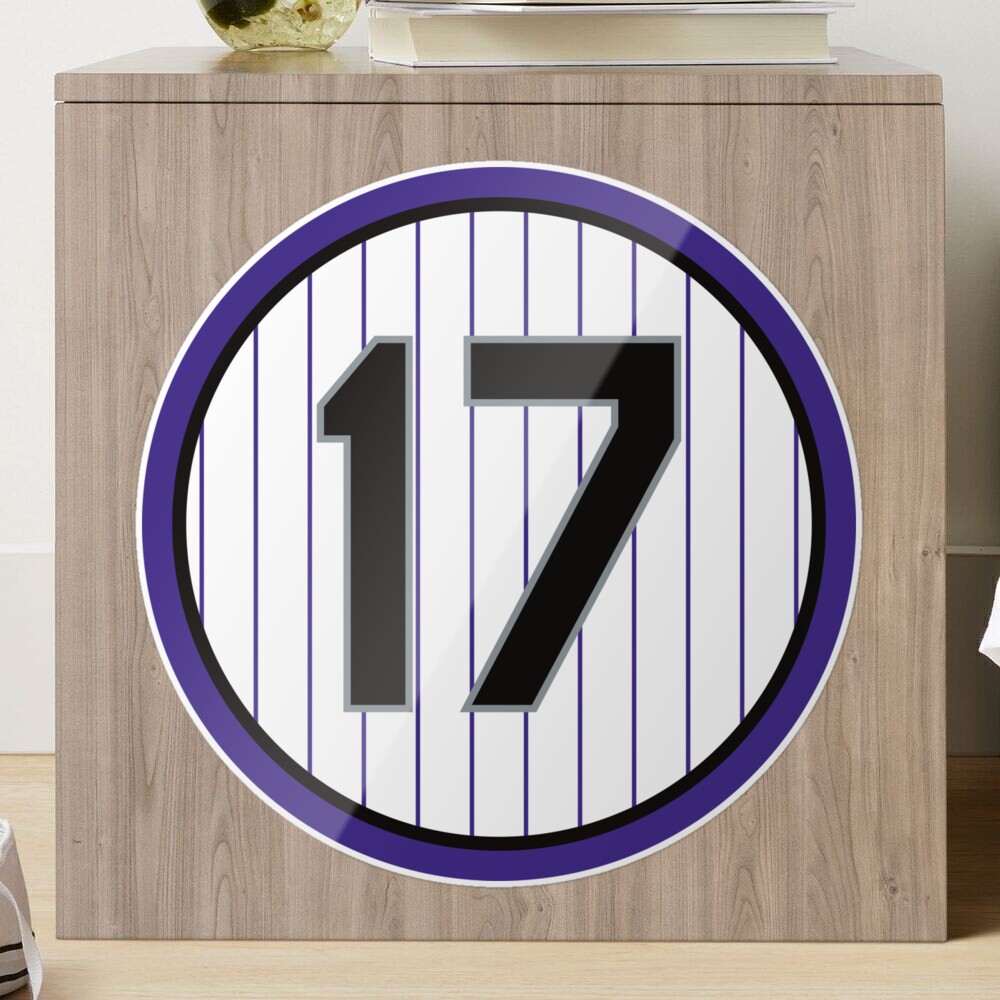 Notebook: Rockies retire Todd Helton's No. 17 jersey