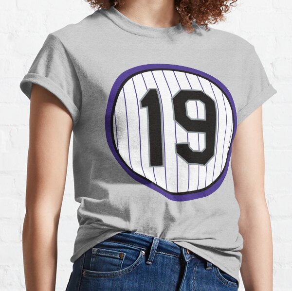 Charlie Blackmon #19 Jersey Number Classic T-Shirt for Sale by StickBall