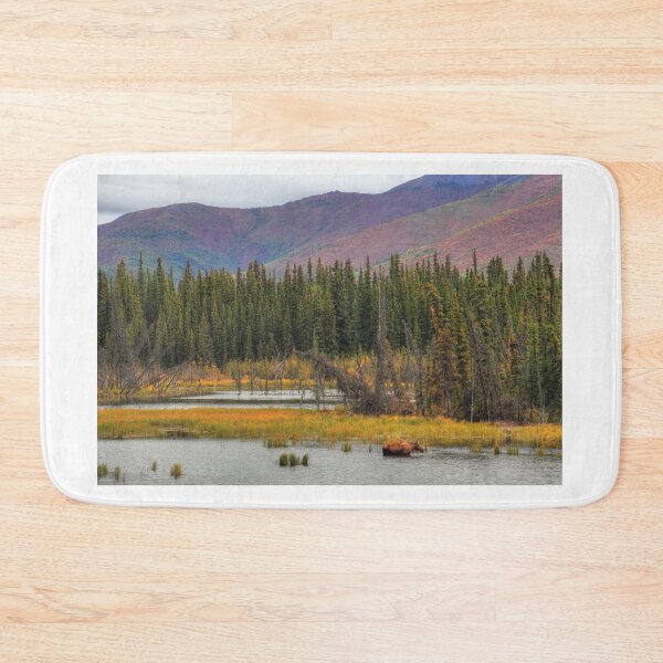 Item preview, Moose in the lake designed and sold by zumi.