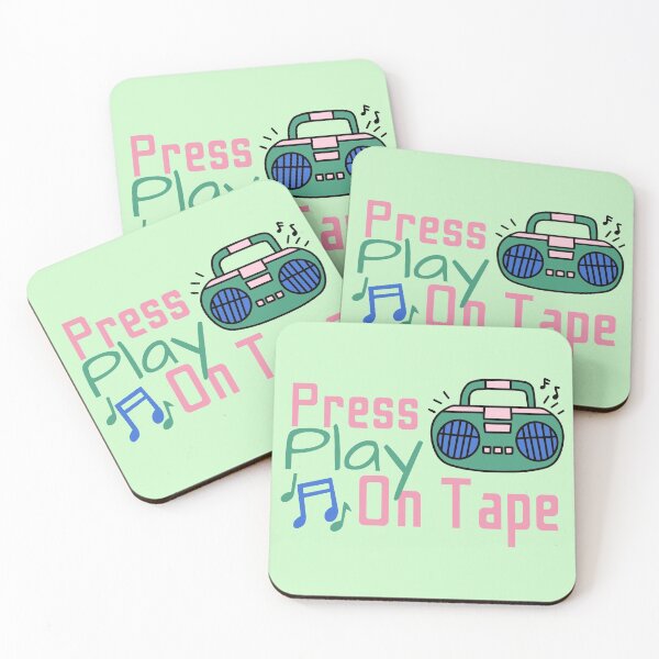 Item preview, Press Play On Tape Green Design designed and sold by SweetAndSpice.