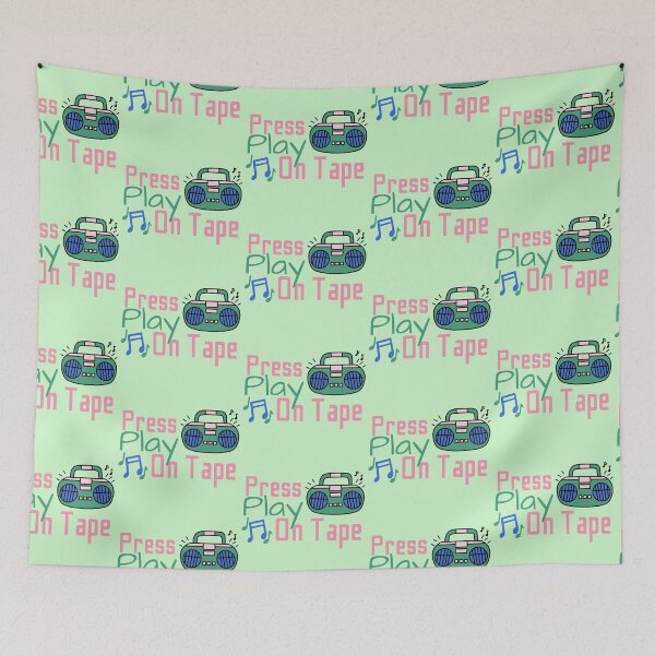 Item preview, Press Play On Tape Green Design designed and sold by SweetAndSpice.