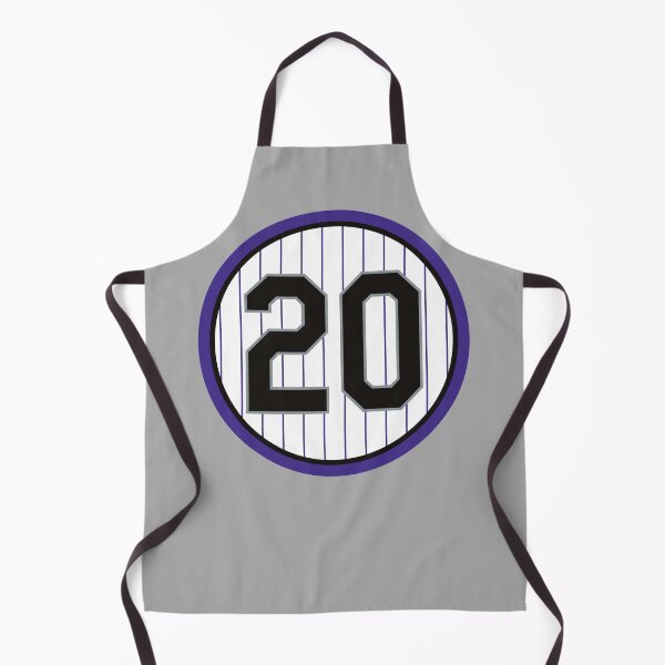 Item preview, Ian Desmond #20 Jersey Number designed and sold by StickBall.