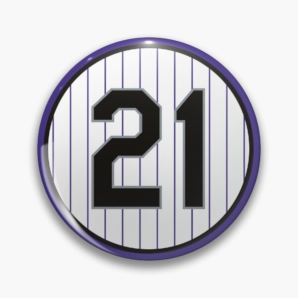 Item preview, Kyle Freeland #21 Jersey Number designed and sold by StickBall.