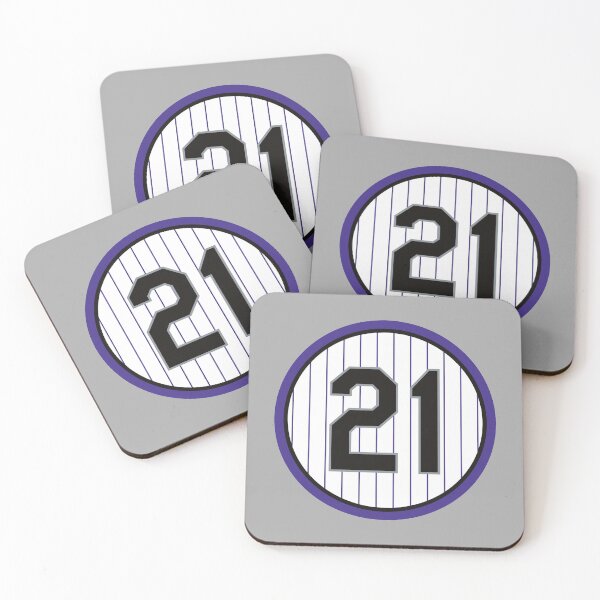 Item preview, Kyle Freeland #21 Jersey Number designed and sold by StickBall.