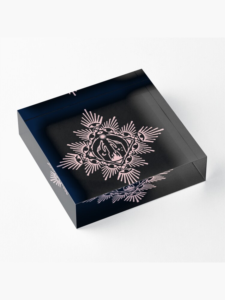 Alternate view of Gathering of Insight Acrylic Block