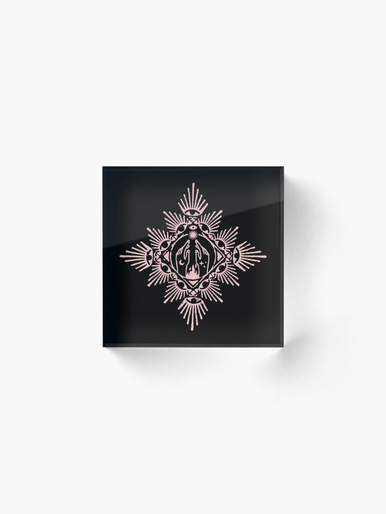 Alternate view of Gathering of Insight Acrylic Block