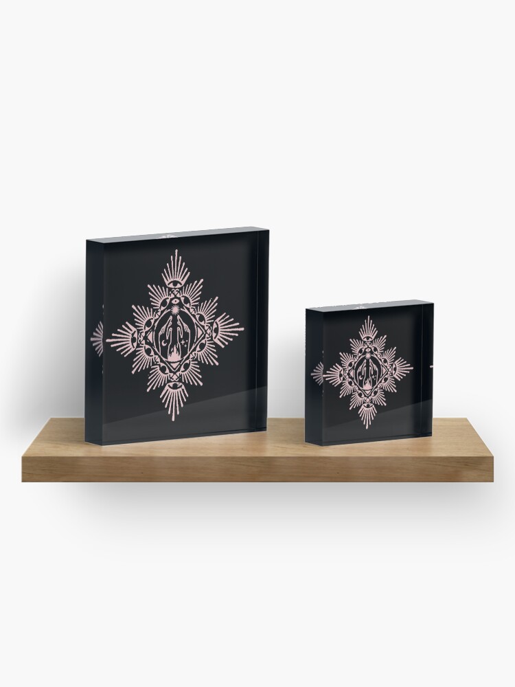 Alternate view of Gathering of Insight Acrylic Block