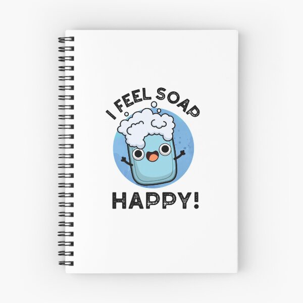 Item preview, I Feel Soap Happy Funny Soap Puns designed and sold by punnybone.
