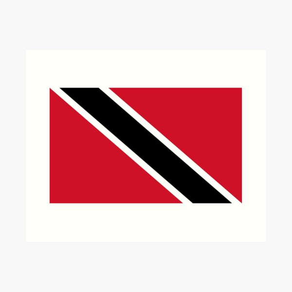 Aperçu de l'œuvre Drapeau de la Trinité-et-Tobago créée et vendue par WorldFlagCo.