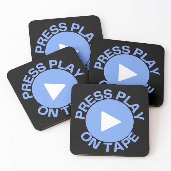 Item preview, Press Play On Tape Play Button Design designed and sold by SweetAndSpice.