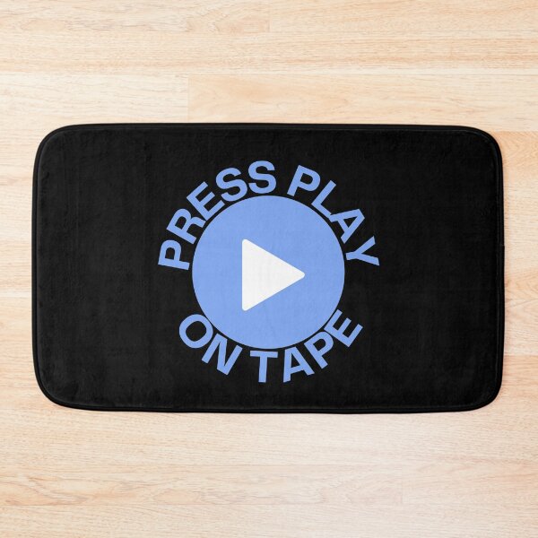 Item preview, Press Play On Tape Play Button Design designed and sold by SweetAndSpice.