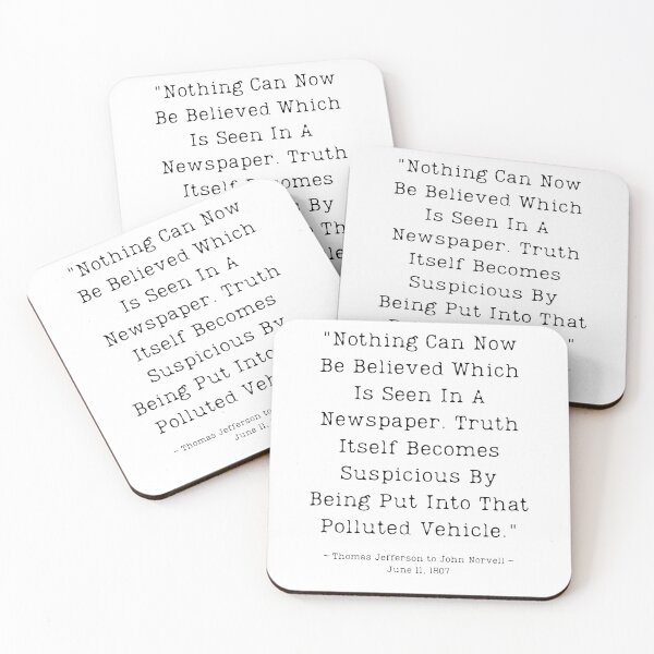 Item preview, THOMAS JEFFERSON MEDIA BIAS designed and sold by Conservatism.