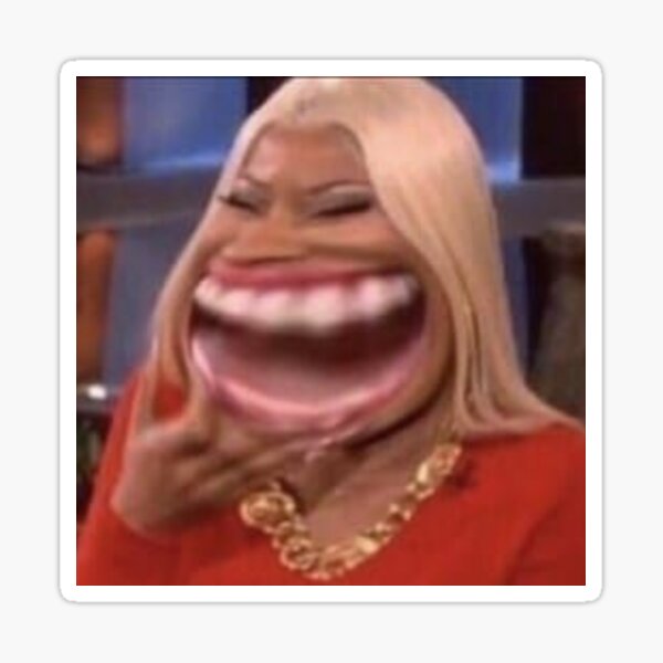 Nicki Minaj Meme Sticker