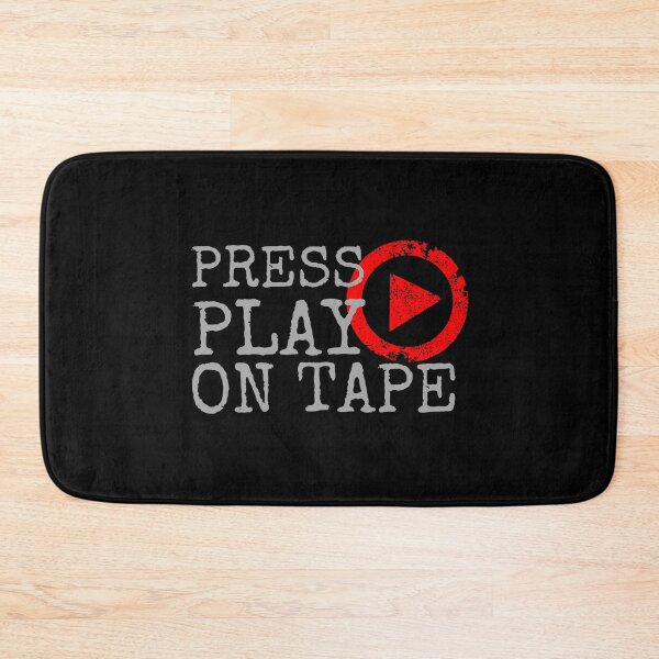 Item preview, Press Play On Tape Red Play Button Design designed and sold by SweetAndSpice.