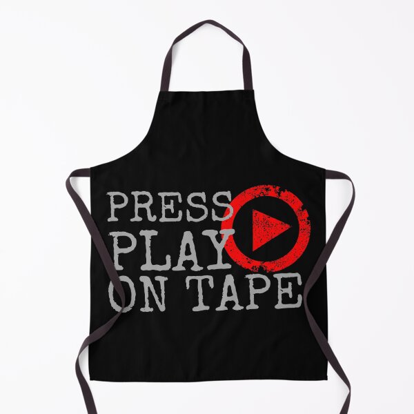 Item preview, Press Play On Tape Red Play Button Design designed and sold by SweetAndSpice.