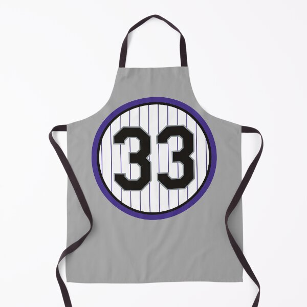 Item preview, Larry Walker #33 Jersey Number designed and sold by StickBall.