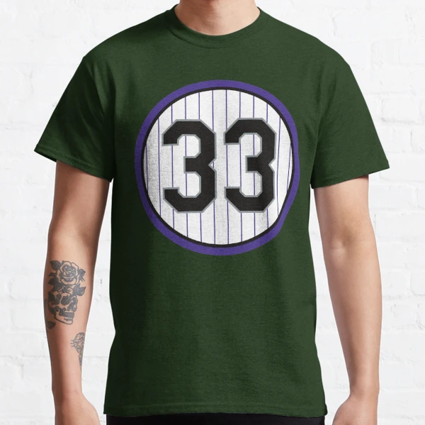 Larry Walker #33 Jersey Number Sticker for Sale by StickBall