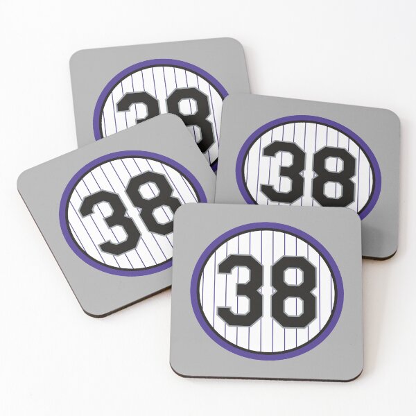 Item preview, Ubaldo Jimenez #38 Jersey Number designed and sold by StickBall.