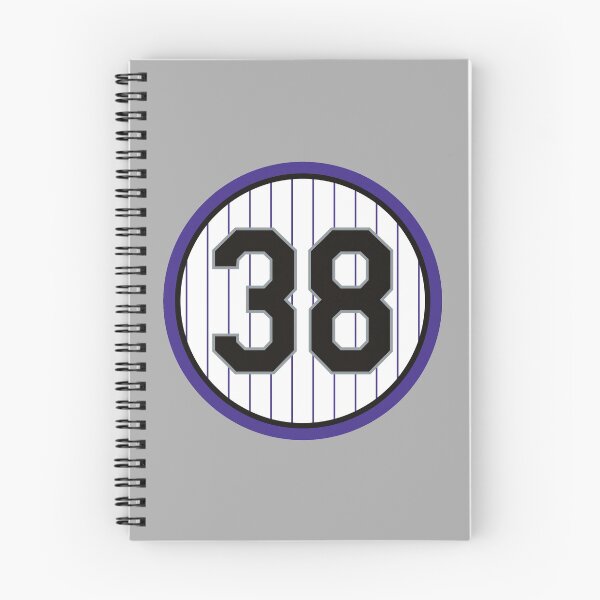 Item preview, Ubaldo Jimenez #38 Jersey Number designed and sold by StickBall.