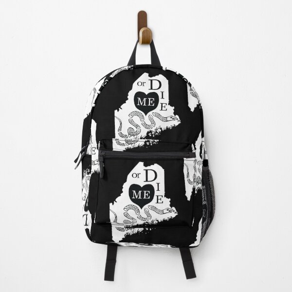 Item preview, Love ME or DIE aka Love MAINE or DIE Black and White version designed and sold by pelagio.