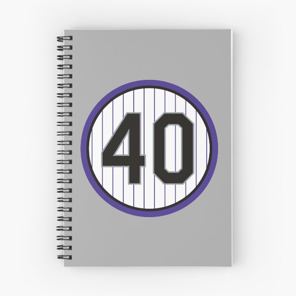 Item preview, Brian Fuentes #40 Jersey Number designed and sold by StickBall.