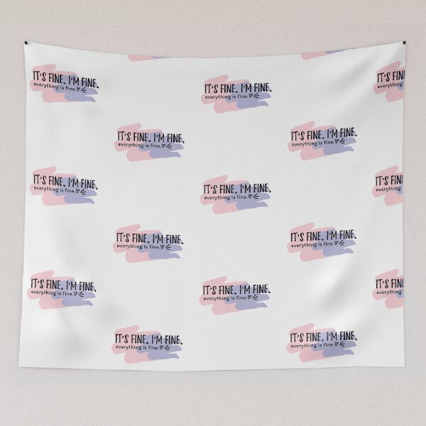 Item preview, Funny Sarcastic Its Fine I’m Fine Everything Is Fine designed and sold by taby2you.