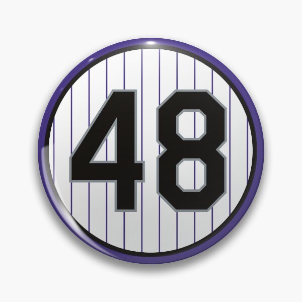 Item preview, German Marquez #48 Jersey Number designed and sold by StickBall.