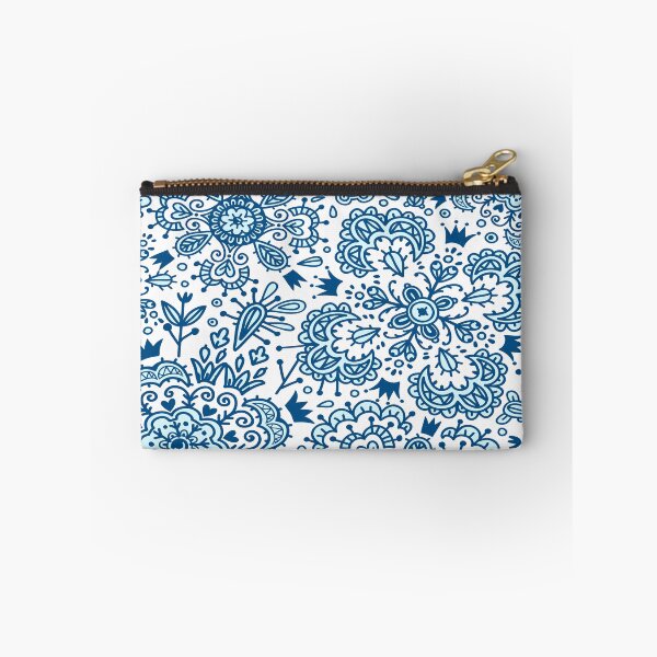 Item preview, Blue Floral bohemian print  designed and sold by TraveliteDesign.