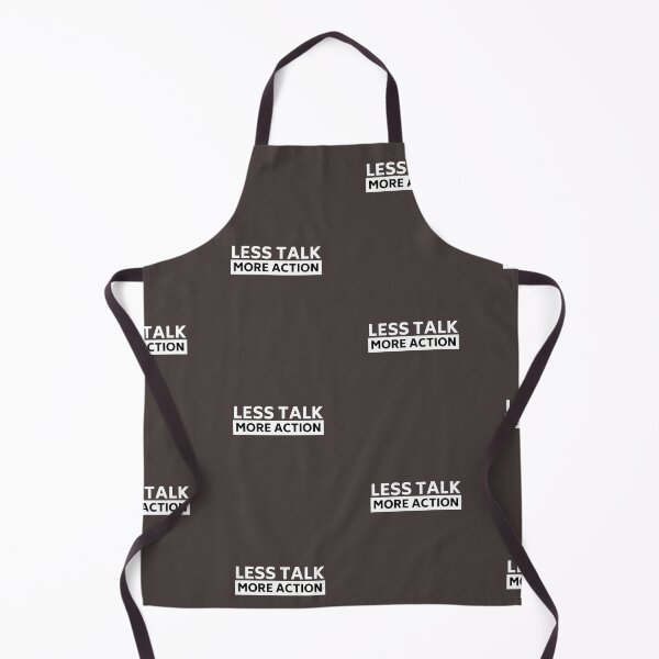 Item preview, Less Talk More Action, Inspirational/Motivational Design designed and sold by The Mindset Merch.