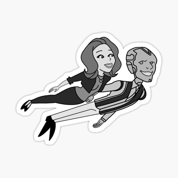 Wandavision Sticker