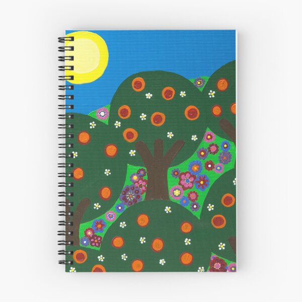 Item preview, Orange Orchard- hand painted designed and sold by waterlily-joy.