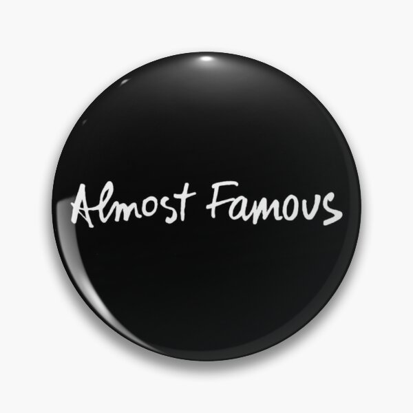 Item preview, Almost Famous - White Logo designed and sold by liveaid.