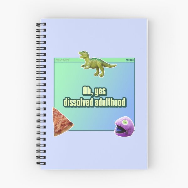 Item preview, Ah, Yes Dissolved Adulthood designed and sold by AladdinMktgs.