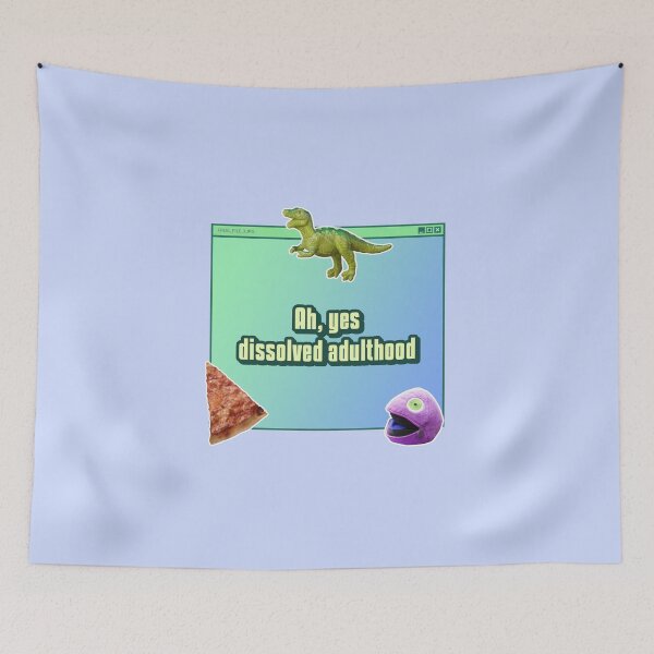 Item preview, Ah, Yes Dissolved Adulthood designed and sold by AladdinMktgs.