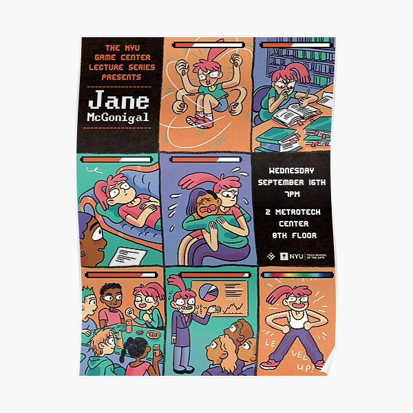 Jane McGonigal Poster