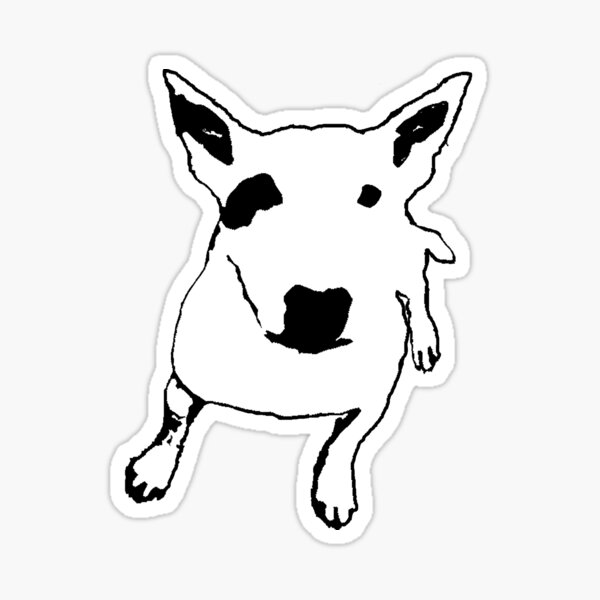 Bull Terrier Sticker