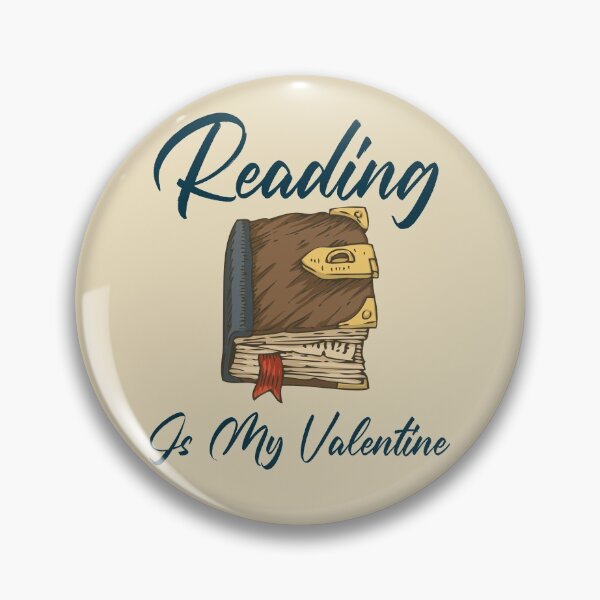 Item preview, Reading Is My Valentine designed and sold by Wachi-A.