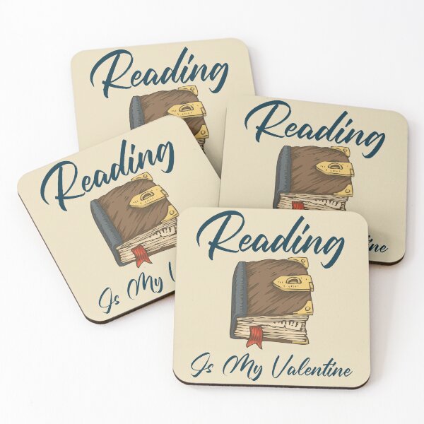 Item preview, Reading Is My Valentine designed and sold by Wachi-A.