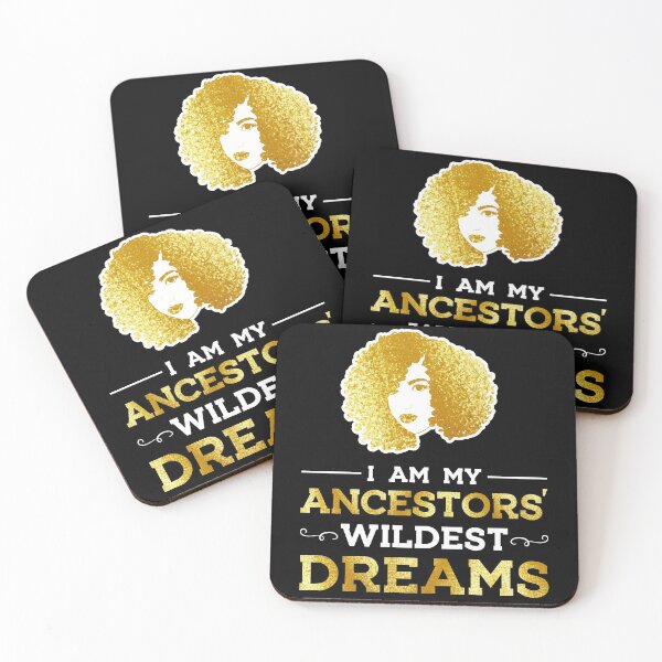 Item preview, I Am My Ancestors' Wildest Dreams Gifts For Black Women designed and sold by topdesignarts.