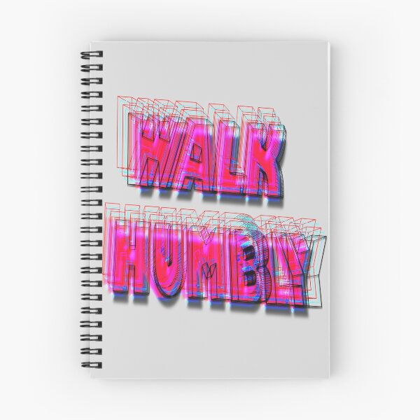 Item preview, Walk Humbly Neon 3D designed and sold by Brenander.