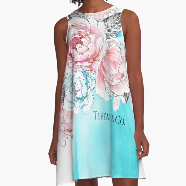 Flower Tiffany A-Line Dress
