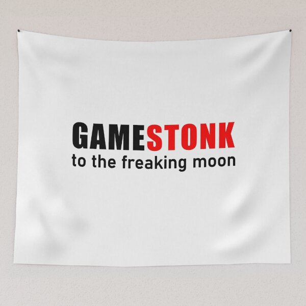Item preview, Gamestonk to the freaking moon wallstreet designed and sold by GoodyLeo.
