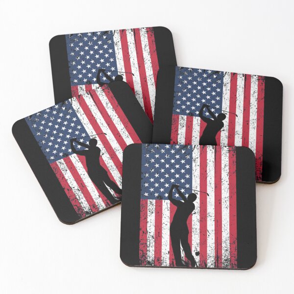Item preview, Golf American Flag 4th of July designed and sold by Lauvs291.