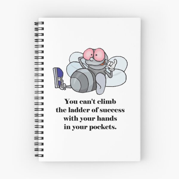 Item preview, You can't climb the ladder of success with your hands in your pockets. designed and sold by AhMath.
