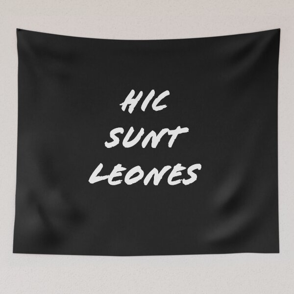 Item preview, Hic Sunt Leones designed and sold by ElGerson.