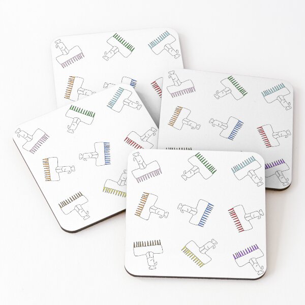 Item preview, Cute multichannel pipettes in rainbow designed and sold by fogoosherie.