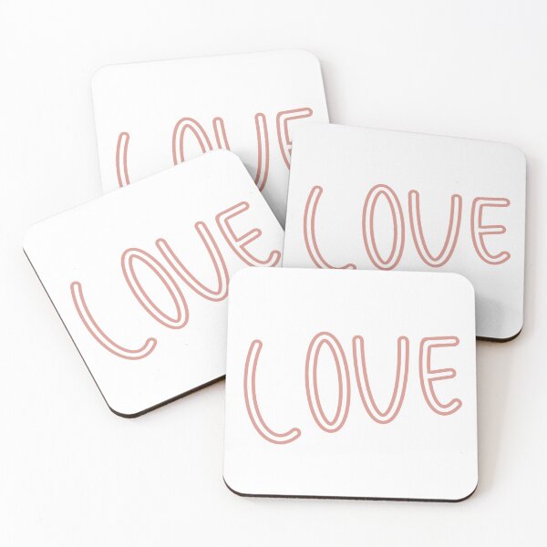 Item preview, Light Pink Love Outline designed and sold by SM27335.