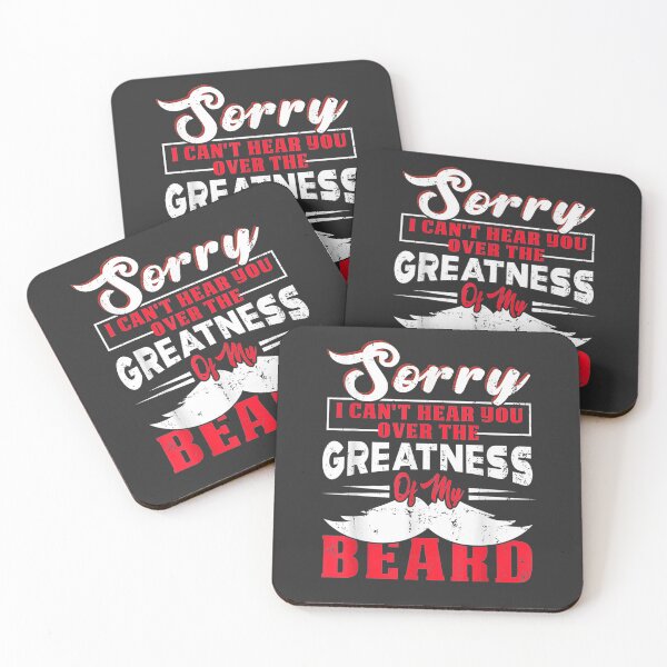 Item preview, Lo siento, no puedo escucharte por la grandeza de mi barba designed and sold by CatherineRogers.