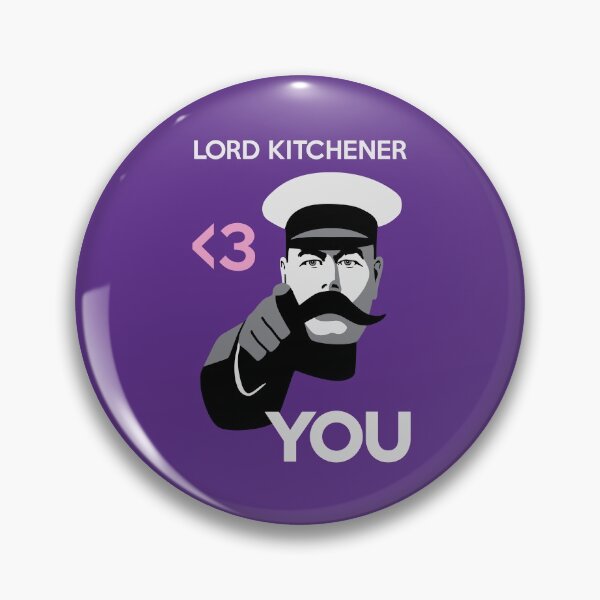 Item preview, Lord Kitchener Hearts You designed and sold by Steve Lovelace.